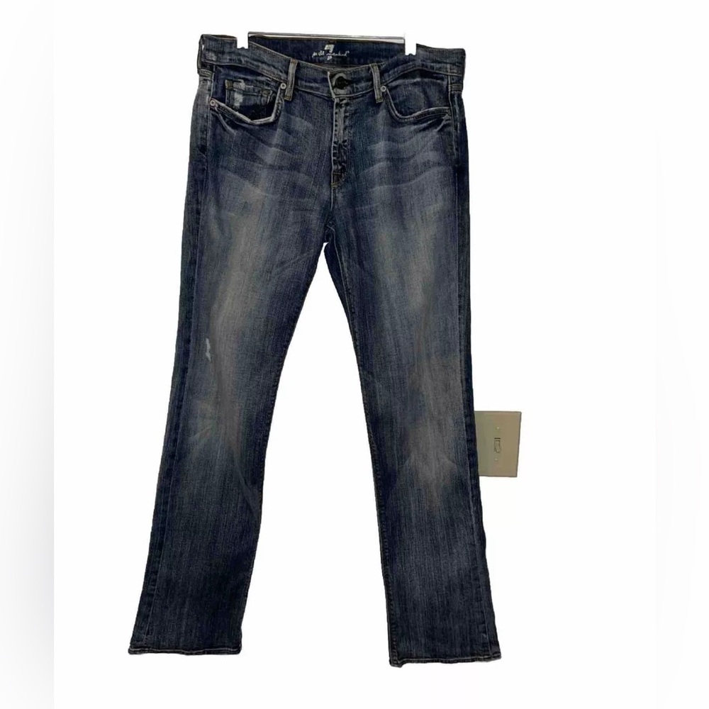 7 For All Mankind Men's Relaxed Button Fly Jeans Size 34X31 GUC